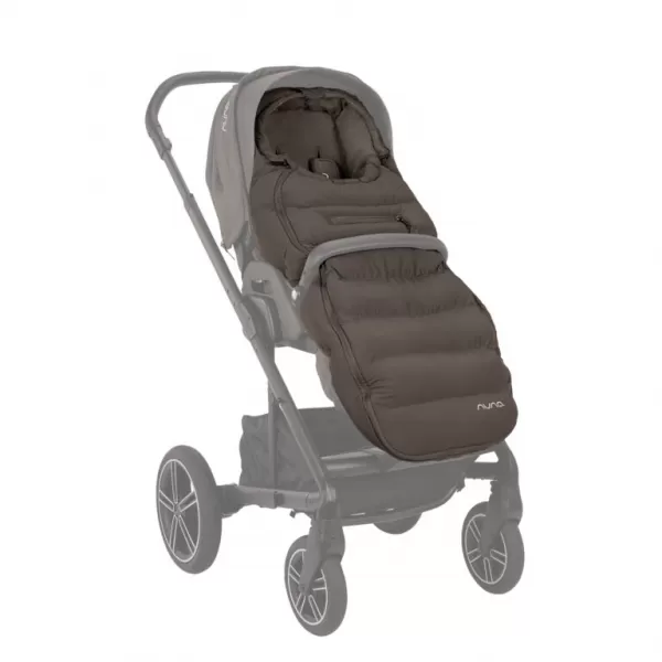 Nuna winter stroller set footmuff & gloves w/bag